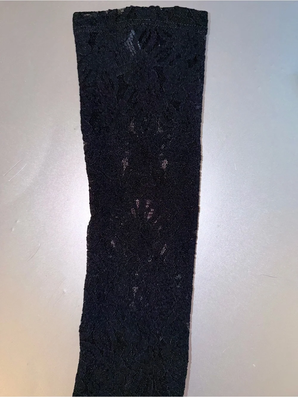 NWT Anna Sui Black Lace Elbow Length Opera Gloves